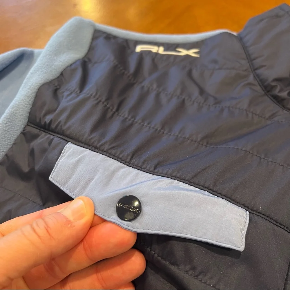 RLX Ralph Lauren Men’s New England Prep Primaloft Fleece Full Zip Jacket XXL‎